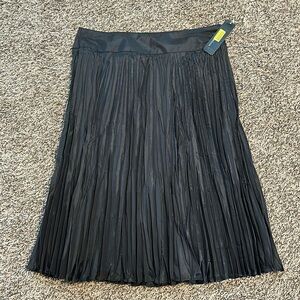 NWT BELIZA black midi skirt n
